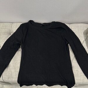 Banana republic Women's Black Long Sleeve Top
